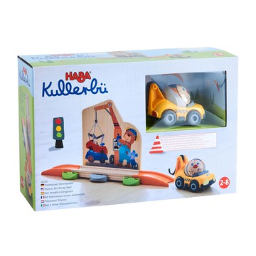 HABA 酷樂比 滾球系列 桌遊 車輛回收廠  34 x 9.5 x 16.5cm  1盒