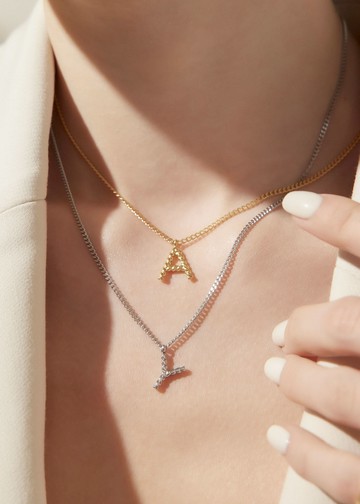 率性字母．醫療鋼項鍊