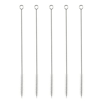 comet 吸管清潔刷  5支  銀色 + 白色