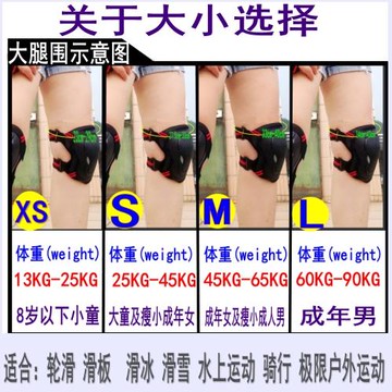 成人青年少年輪滑騎行滑板極限水上運動組合護具套裝護膝頭盔護肘