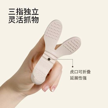 🌸好貨優選🌸防燙手套廚房專用耐高溫硅膠指套夾鍋端碗防燙神器防滑隔熱護指套