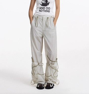 捕捉 輕薄戶外感直筒長褲