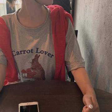 Vuja de 純棉 t恤 短袖衣服 上衣 oversize T恤 潮流衣服 夏天衣服 ins風 卡通印花上衣 寬鬆