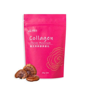 營養｜保健｜美研 偉翔生技 靈芝亮妍膠原蛋白135g 附湯匙 nippi膠原蛋白