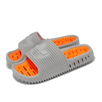 [ACS] adidas 拖鞋 Adilette 25 男鞋 女鞋 灰 橘 運動拖鞋 鏤空 舒適 快乾 愛迪達 JH5518