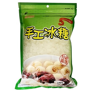 CHI-SHENG 耆盛食品 手工冰糖  適用於調味、料理、泡咖啡、煮甜湯、煎藥  夾鏈袋方便保存使用  1kg  1包