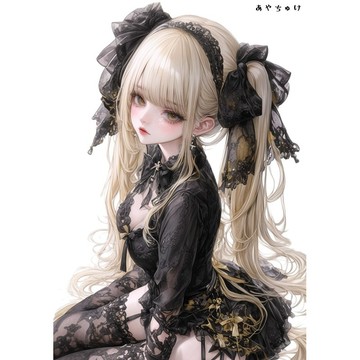 【2 月新作 2】07-092-0106 人物貼紙 黃黑色