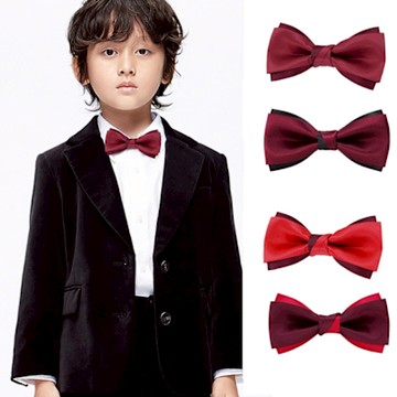 兒童領結混色蝶手工糾糾.Fuulai