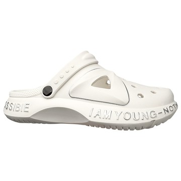 bebehome 5.0 踩屎感潮流兩用厚底涼拖鞋 EVA材質  白色  42-43