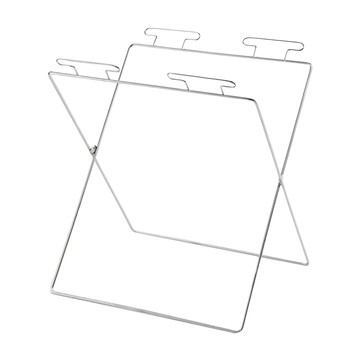 皇家 不鏽鋼支撐架雙用  銀色  1個