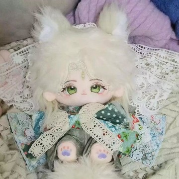 E哥❤現貨現貨陰陽師帝釋天屬性棉花娃娃20cm毛絨玩偶可愛同人換裝送禮物預售