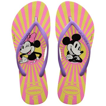 havaianas 哈瓦士 巴西人字拖 女款 Slim disney 放射米奇米妮 涼鞋 拖鞋 夾腳拖 海灘鞋＊夏日微風＊