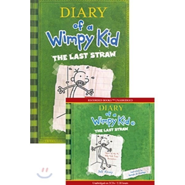 Diary of a Wimpy Kid 3：The Last Straw（Book CD）Jeff Kinney