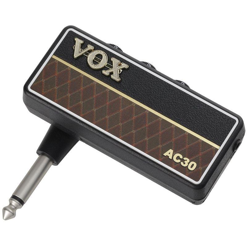 VOX ヘッドフォン ギターアンプ amPlug2 AC30 ケーブル不要 ギターに直接プラグ・イン 自宅練習に最適 電池駆動 エフェクト内