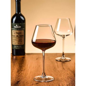 勃艮第紅酒杯套裝家用輕奢高檔水晶玻璃醒酒器大肚葡萄酒高腳杯子