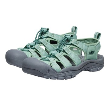 【KEEN 美國】NEWPORT H2女護趾水陸 兩用鞋『湖水綠』1028810 健行.涼鞋.自行車.溯溪.健走.海邊.沙灘鞋.戶外.露營