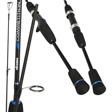 okuma 寶熊釣具 Competition 戰略路亞竿  6.6呎  黑色