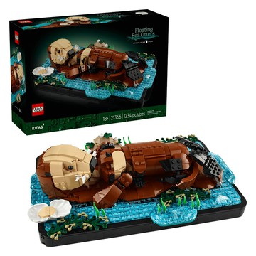 LEGO IDEAS 漂浮海獺 21366  1套