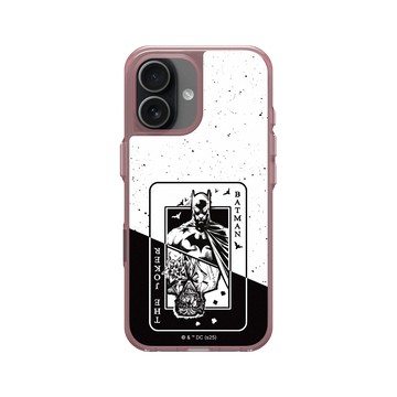 iPhone 17 Clear (相機按鈕) 晶醺玫 - Batman 蝙蝠俠 - 撲克牌