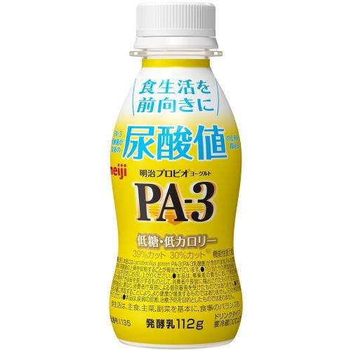 明治 PA-3 プロビオ ヨーグルト ドリンクタイプ 112g ペットボトル 24本入 機能性表示食品 PA-3 乳酸菌 冷蔵 尿酸値の上昇を抑える