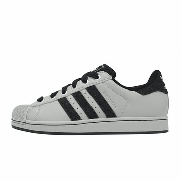 adidas 愛迪達 休閒鞋 Superstar II 男鞋 灰 黑 復古 皮革 貝殼頭 JP8760