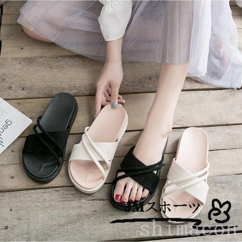 サンダルレディース履きやすい可愛いサンダル歩きやすいおしゃれ疲れない靴シューズ 通販 Lineポイント最大get Lineショッピング