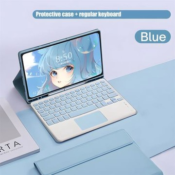 適用蘋果iPadPro11平板保護殼air13觸控鍵盤9代皮套110th背光筆槽