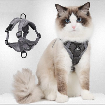 牽繩 寵物胸背帶 夜間反光 貓胸背帶 背心胸背帶 貓牽繩 胸背帶 貓衣服 貓咪牽引繩 遛貓繩 牽繩 牽引繩 狗胸背