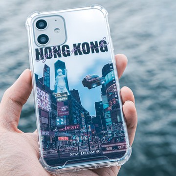 香港品牌  HONG KONG 2077 鏡面 iPhone Case