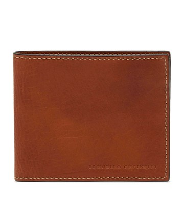 Brunello Cucinelli Leather Bifold Wallet