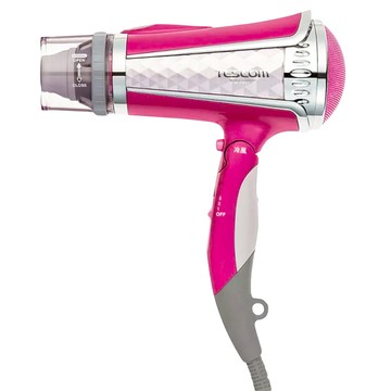 TESCOm 大風量負離子吹風機 1400W  TID960TW  亮麗粉  1支