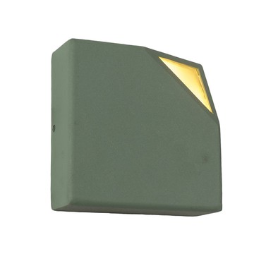 【H&R安室家】方塊壁燈ZA0052綠色