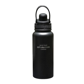 【H&R安室家】SITARAYURI 304不鏽鋼磁吸保溫瓶800ml(H65)黑