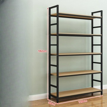 免運 開立發票  多層書架陽臺置物架落地儲物架簡易收納架陳列架文件柜展示架貨架
