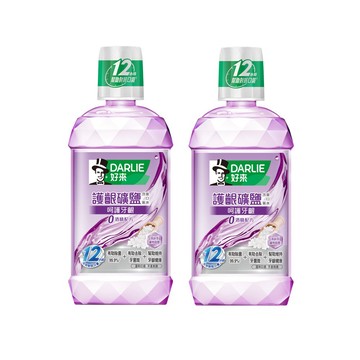 DARLIE 買1送1 護齦礦鹽漱口水-無酒精配方500ml