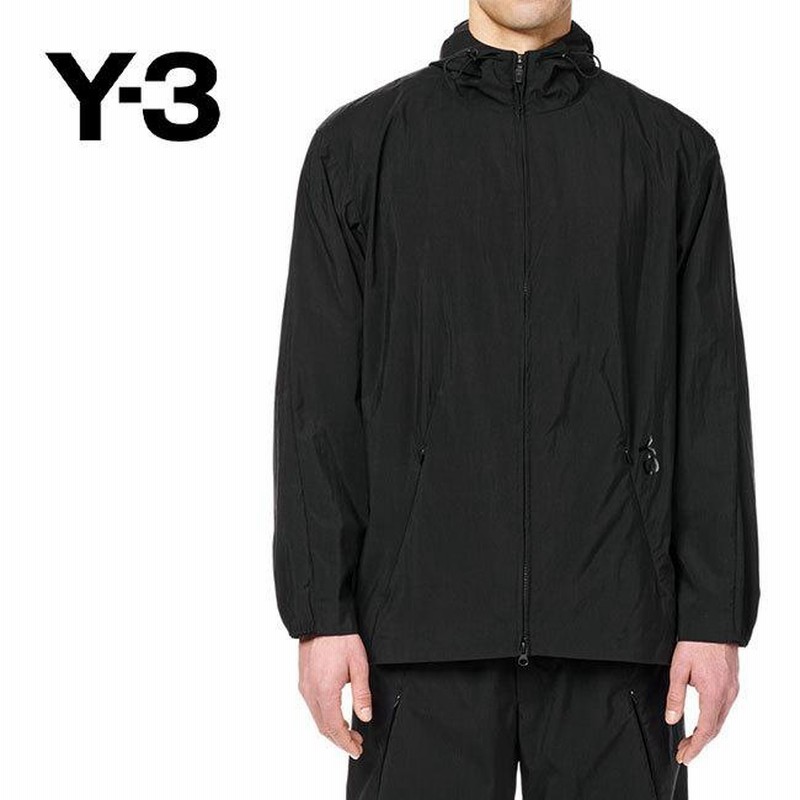 Y-3 ワイスリー ジップアップ ナイロンパーカー HB2787 ウィンドブレーカー ジャケット メンズ | LINEショッピング