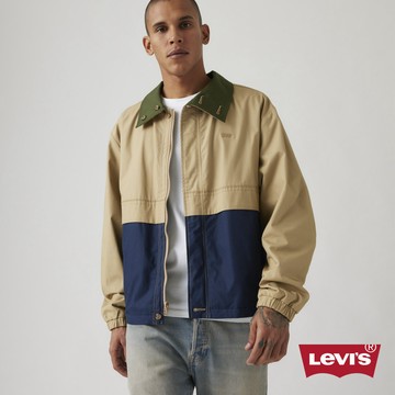 Levi's 男款 舒適版拼色夾克 熱賣單品 001HW-0000
