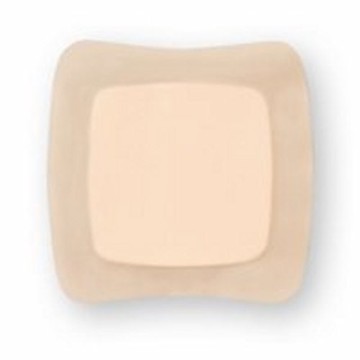 Silicone Foam Dressing Aquacel 5 X 5 Inch Square Silicone Adhesive with Border Sterile 10 Count by Convatec