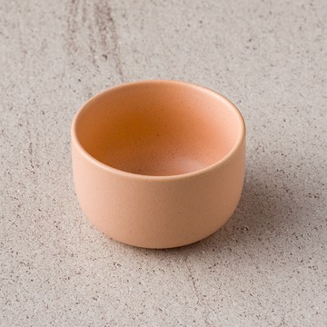 WAGA 簡約淡雅 9.5cm 陶瓷碗｜嫩粉｜單品