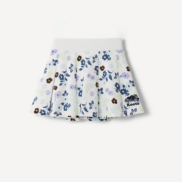 Roots 小童-MOTHERS DAY PLEATED 短裙 (米白色)