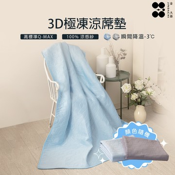【金大器】3D極凍涼蓆墊-隨機顏色/尺寸隨機(贈品請勿下單)