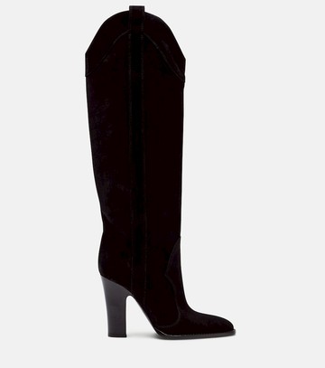 Paris Texas Lavinia suede knee-high boots
