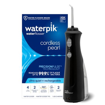 [4美國直購免運] Waterpik WF-13 黑色 手持式 沖牙機  含4沖頭