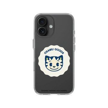 iPhone 16 Clear Case（相機按鈕） 透明 - OSAMU GOODS - 經典復古系列-Cat
