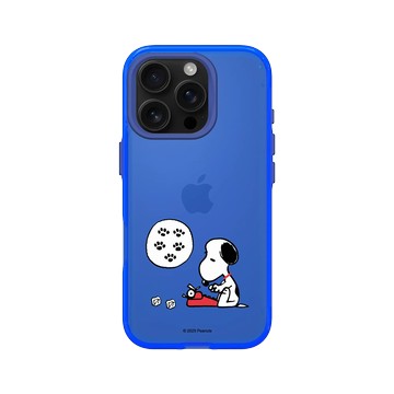 iPhone 16 Pro Clear 激光藍 - 史努比 Snoopy - Work from home