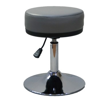 台灣製造 SGS認證 CC-03 辦公圓椅-灰（35*35*47cm）_廠商直送