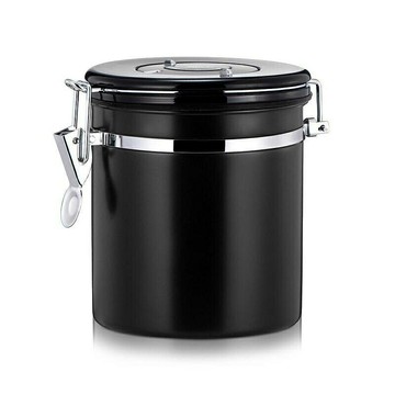 （咖啡用品與配件）帝國F-2022 304不鏽鋼帶單向排氣閥密封罐 源頭 咖啡豆密封罐