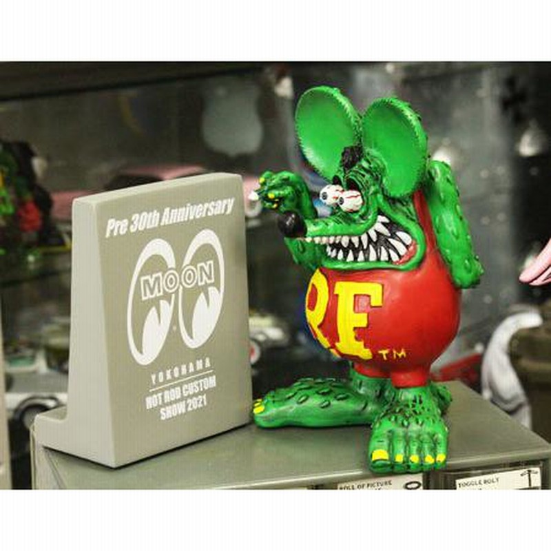 ラットフィンク フィギュア 限定 キャラクター アメリカ ホットロッド モンスター アメリカン雑貨 Rat Fink スタチュー for  HCS2021 | LINEショッピング