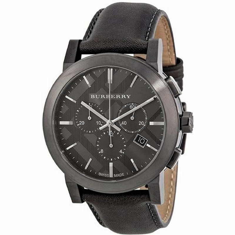 Burberry バーバリー 腕時計 メンズ クオーツ The City Chronograph シティ クロノグラフ ダークグレーレザーストラップ スイス製 Bu9364 おしゃれ ポイント消化 通販 Lineポイント最大0 5 Get Lineショッピング