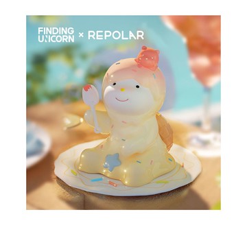 尋找獨角獸 REPOLAR 奇妙夏之旅系列盲盒手辦公仔盒玩 (單入隨機出貨)